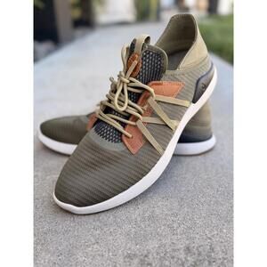 OluKai Mio Li Sneakers Olive Tan | Men’s 12 | Comfort Performance